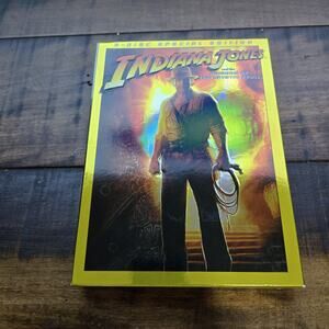 INDIANA JONES AND THE KINGDOM OF THE CRYSTAL SKULL 2 DISC SPECIAL EDITION DVD SE
